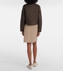 Chitre quilted canvas-trimmed jacket