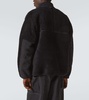 Wool-blend fleece jacket