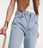 Fran mid-rise straight jeans