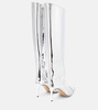 Alex 105 metallic knee-high boots