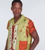 Printed silk shirt