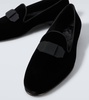 Velvet loafers