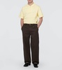 EKD striped cotton piqué polo shirt