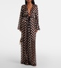 Aurelia printed gown