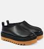 Sneak-Elyse faux leather platform sneakers