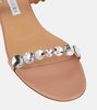 Maxi-Tequila embellished leather sandals
