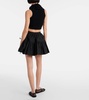 Deesser bow-detail miniskirt 