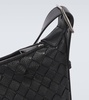 Traveler Small Intreccio leather shoulder bag