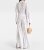 Charlize lace wide-leg pants