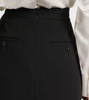 Ridente pleated cady maxi skirt 