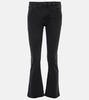 Jodi Crop high-rise flared jeans