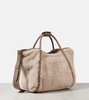 Marine Small teddy tote bag