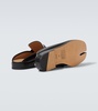 Tabi City leather mules