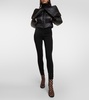 Cropped puffer jacket