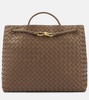Andiamo Intrecciato Large leather tote bag