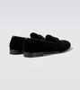 Velvet loafers
