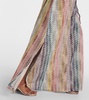 Sequined lamé maxi dress