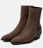 Hudson suede ankle boots
