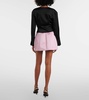 Envers draped satin top