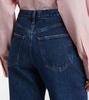  Dame Jean No Cuff high-rise wide-leg jeans