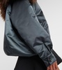 Oversized faux fur-trimmed parka