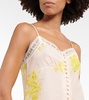 Odorante cotton and silk camisole