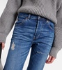 American mid-rise straight jeans