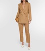 Mira wool, mohair, and silk pants
