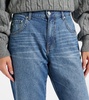 Tenerife mid-rise straight jeans