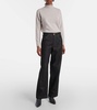 Balco high-rise straight jeans
