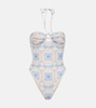 Sandalo Chivas printed swimsuit