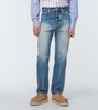 Asagao high-rise straight jeans