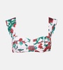 Donna floral bikini top