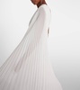 Bridal Lorena chiffon and cady gown