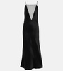 Satin slip dress