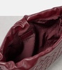 Intrecciato leather pouch