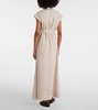 Linen maxi dress