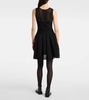Crinoline knitted minidress