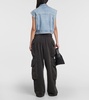 Charli denim vest 