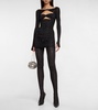 Crystal-embellished tights