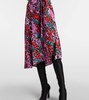 Eloise leopard-print midi dress