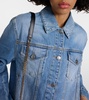 Falabella chain-detail denim jacket