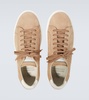 Leather sneakers