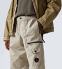 Lens cotton cargo pants