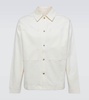 Logo denim shirt