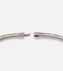Saturn 18kt gold choker with diamonds