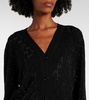 GG Crystal wool cardigan
