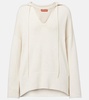 Spike silk-blend sweater