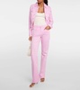Sophie cotton-blend bootcut pants