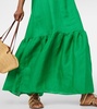 Ibiza linen maxi dress